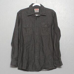 Wrangler flex for comfort cotton, long sleeve button up shirt